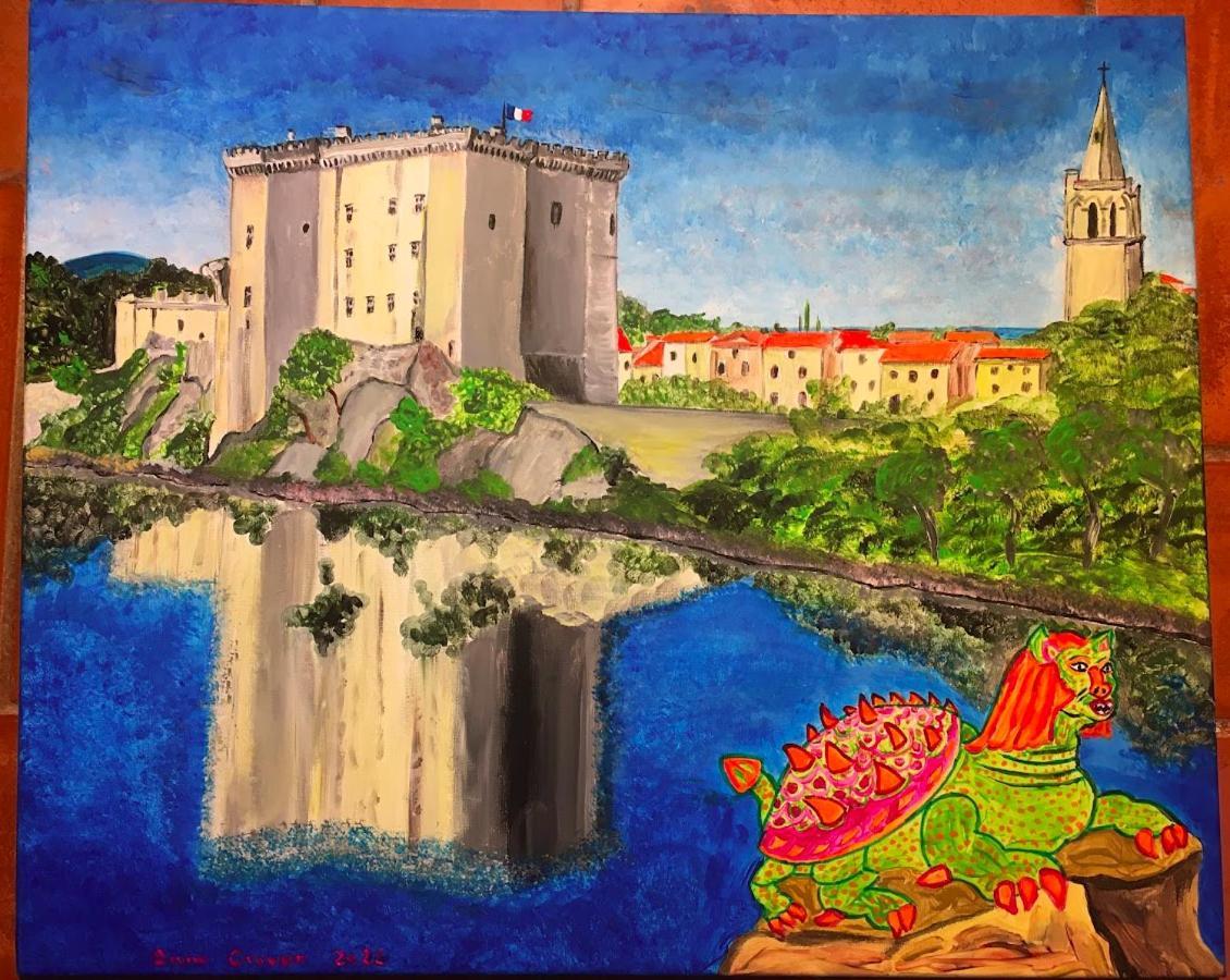 Mas De La Chapelle Sainte-Elisabeth Villa Tarascon Buitenkant foto